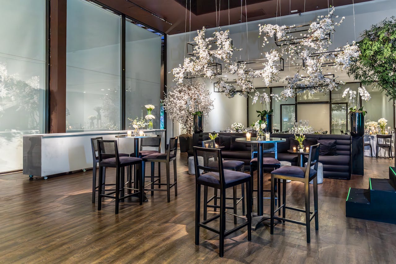 a modern sophisticated lounge angle 3